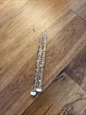 Vintage Lucite Candle Tapers